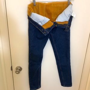 Plush Inside Mid-Rise Super Skinny Jeans 29